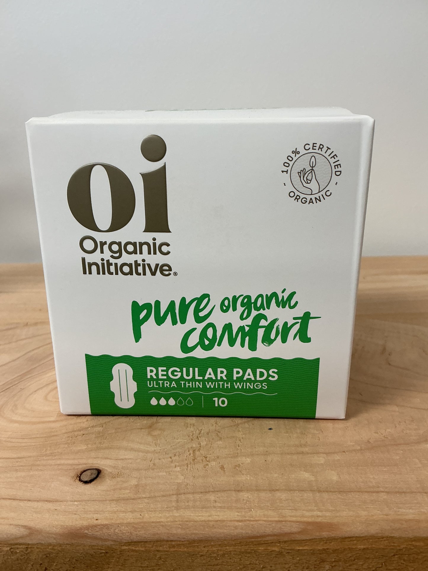 Organic Initiative Regular Pads 10