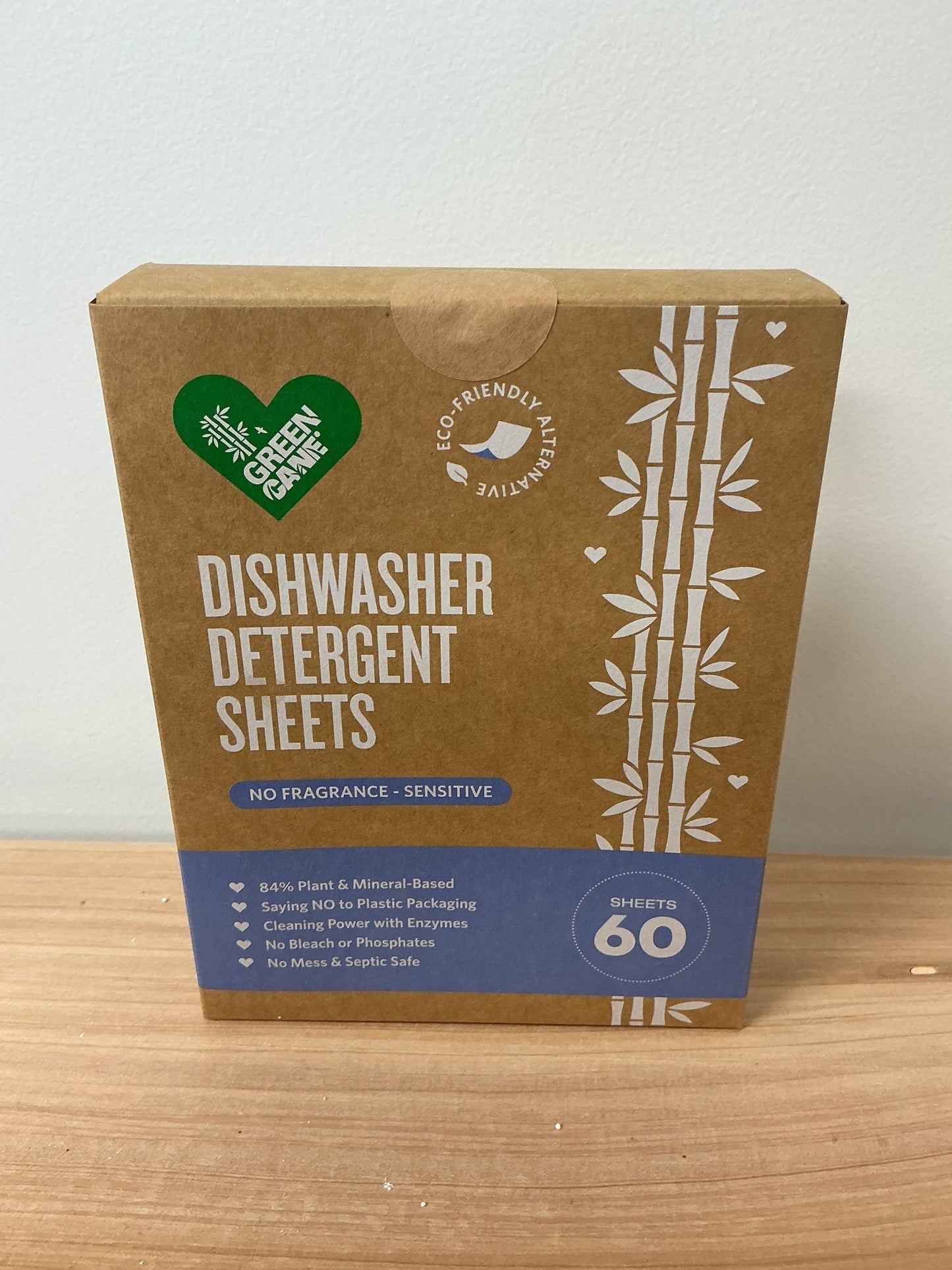 Green Cane Dishwasher Detergent Sheets