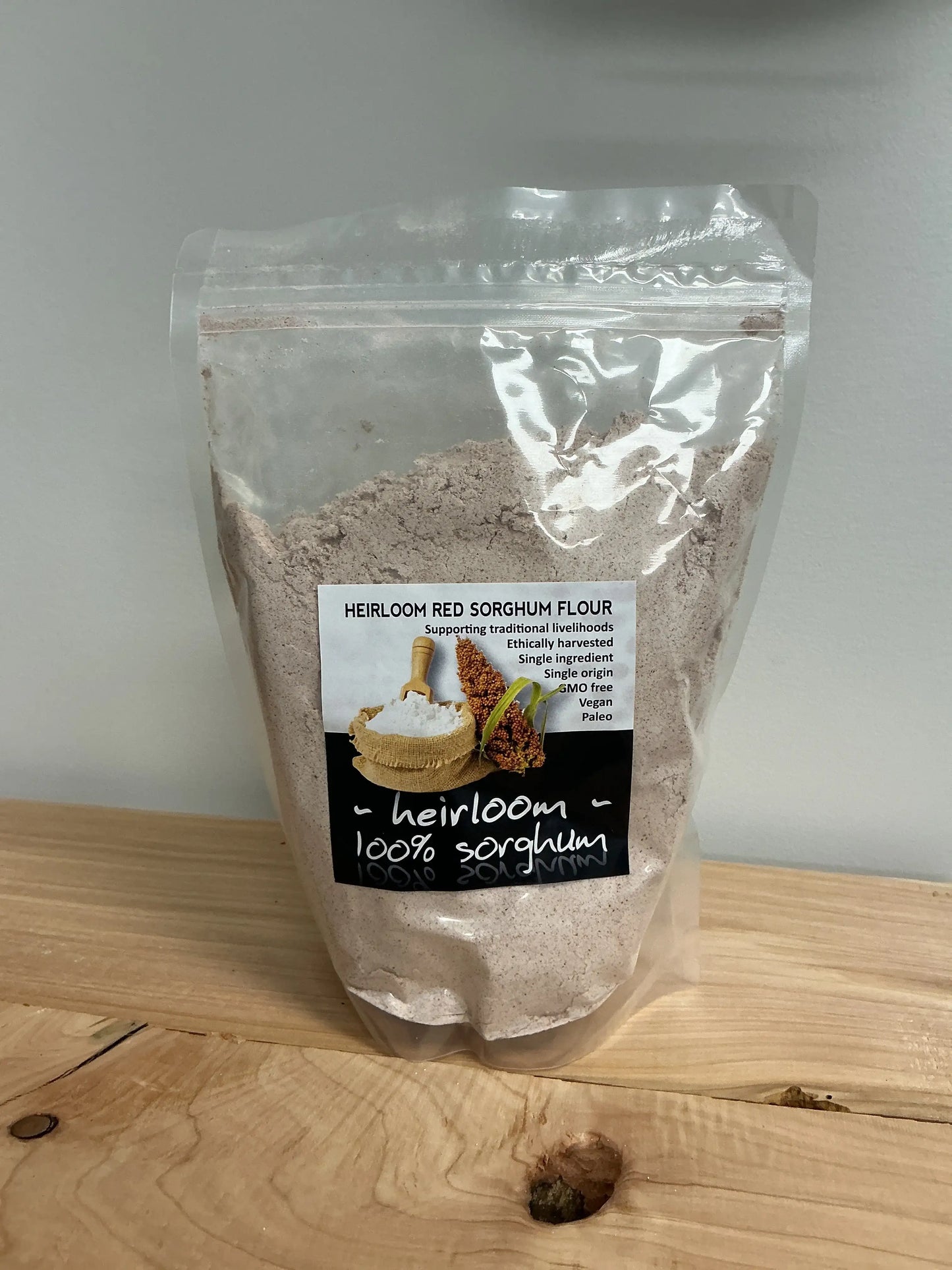 Heirloom Red Sorghum Flour 750 g