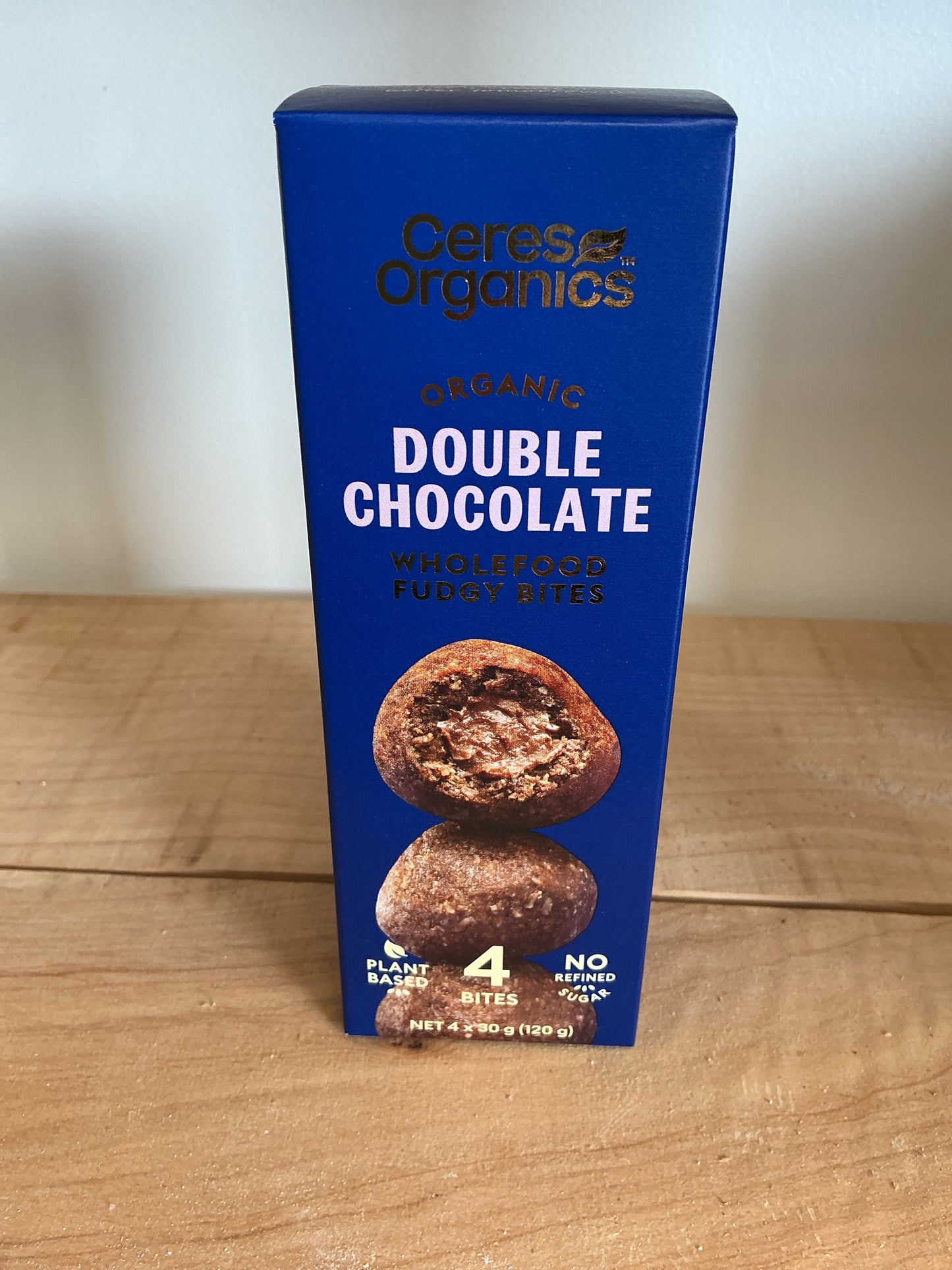 Ceres Double Chocolate Fudgy Bites 4 pack