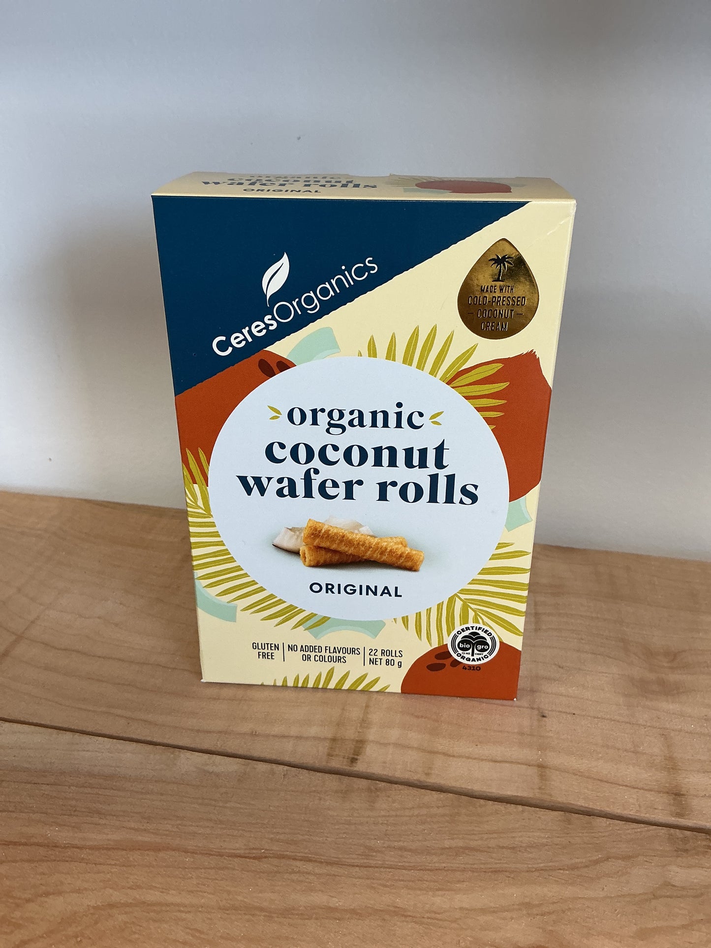 Ceres Coconut Wafer Rolls Original