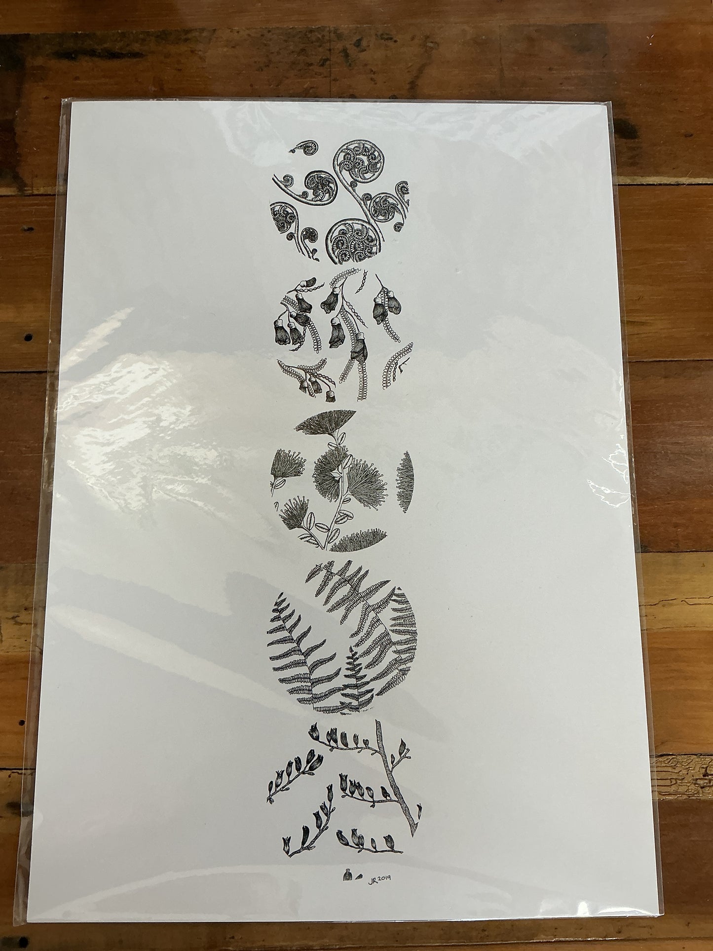 Jasmin Rees A3 Print - Tree flora