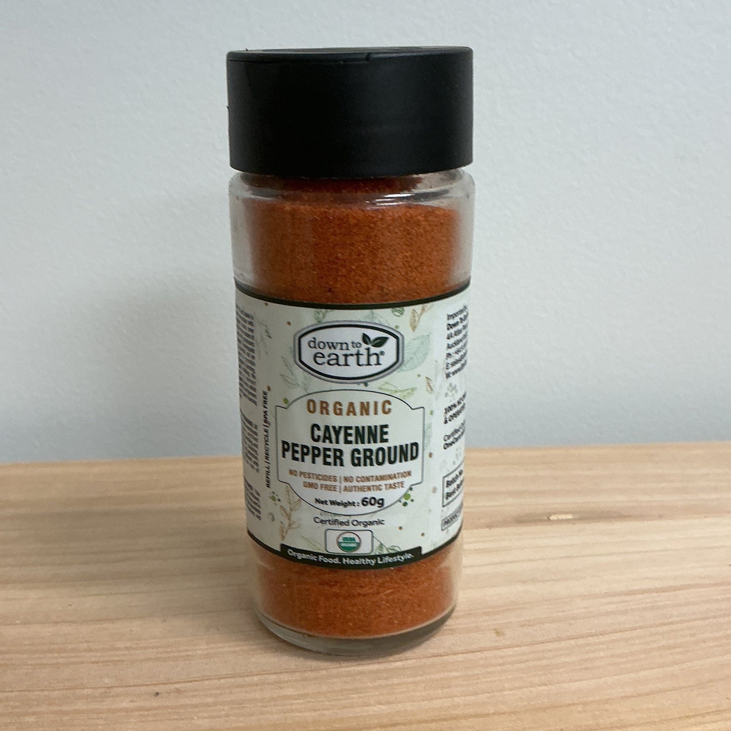 Down to Earth Cayenne Pepper Ground