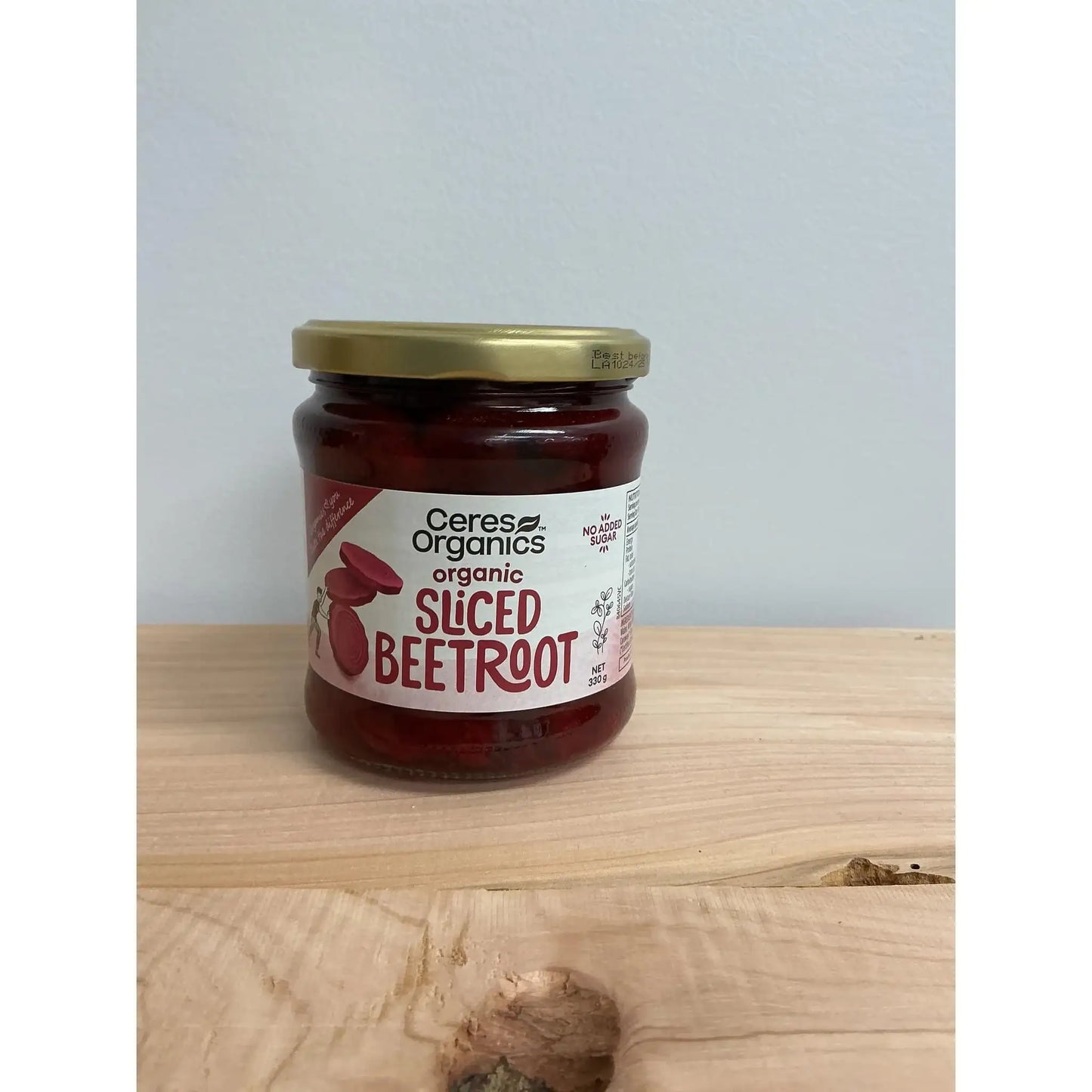 Ceres Organic Sliced Beetroot 330g