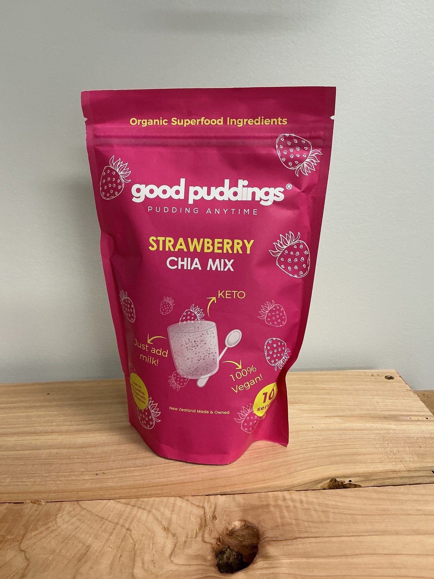 Good Puddings Strawberry Chia Mix