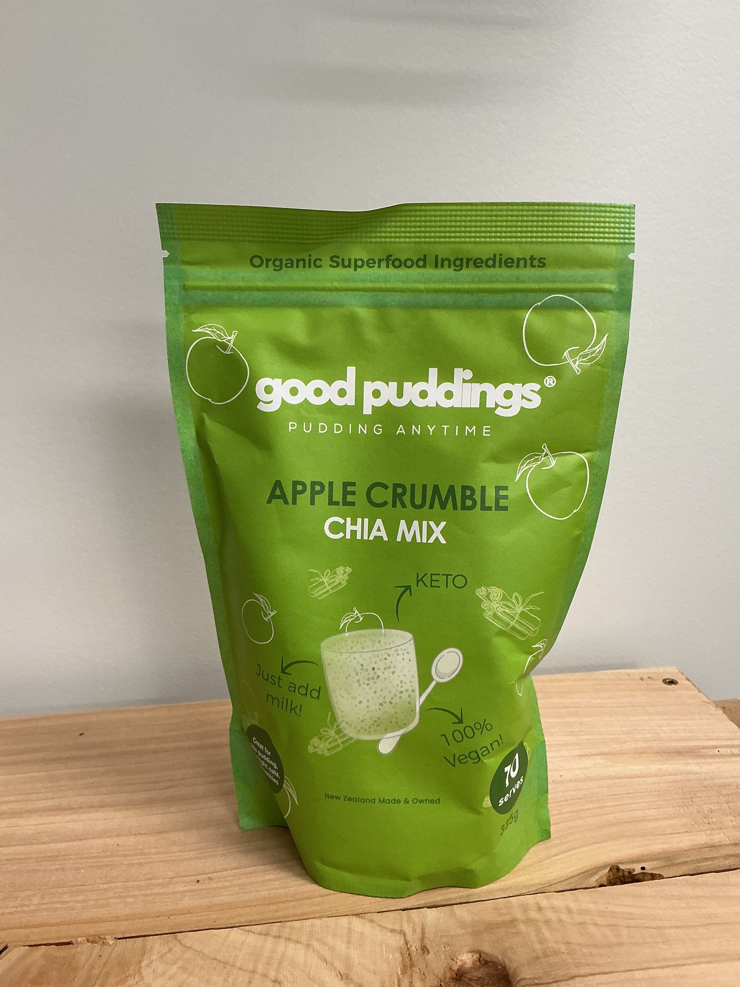 Good Puddings Apple Crumble Chia Mix