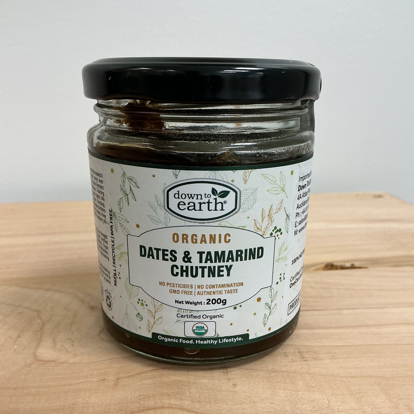 Down to Earth Dates & Tamarind Chutney