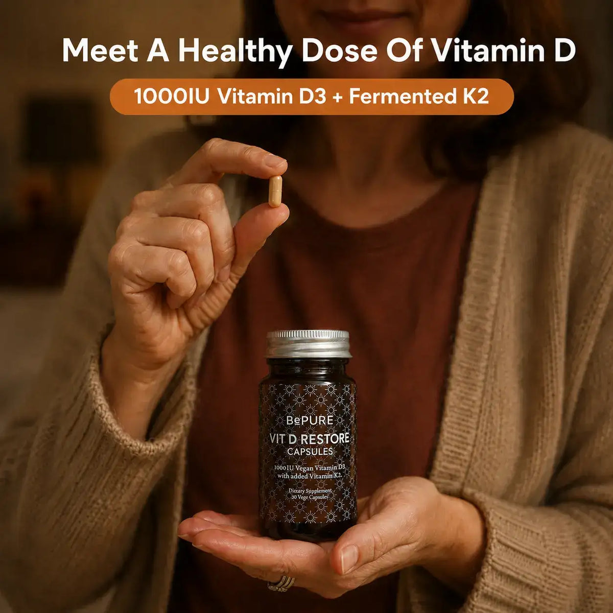 BePure Vit D Restore Capsules