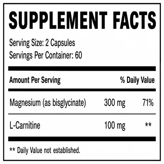 BePure Magnesium Restore 120 Capsules