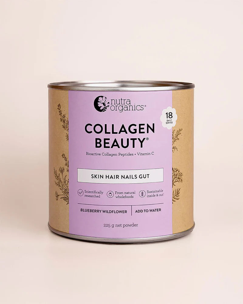 Nutra Organics Collagen Beauty Blueberry Wildflower