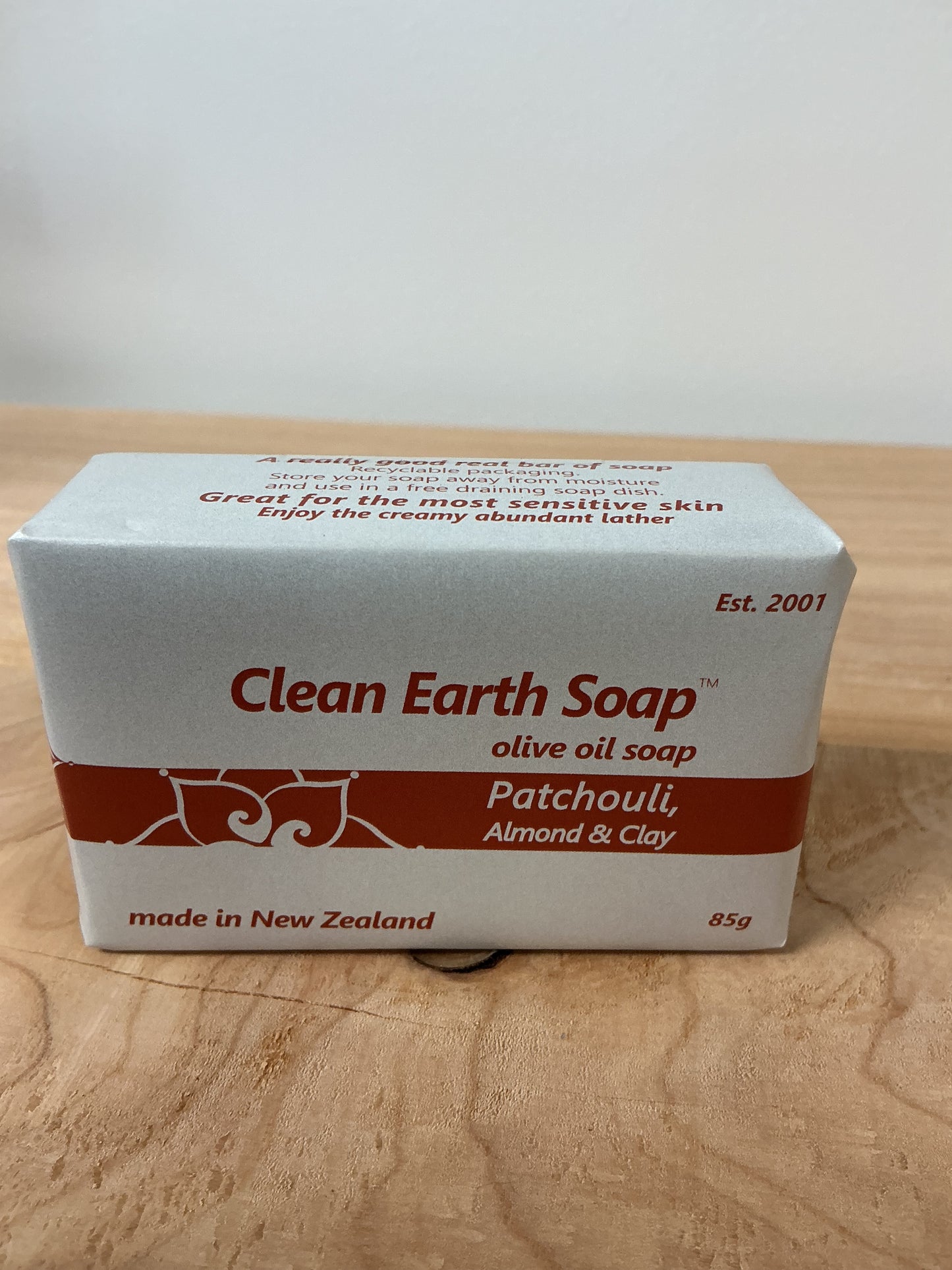 Clean Earth Soap Patchouli,  Almond & Clay