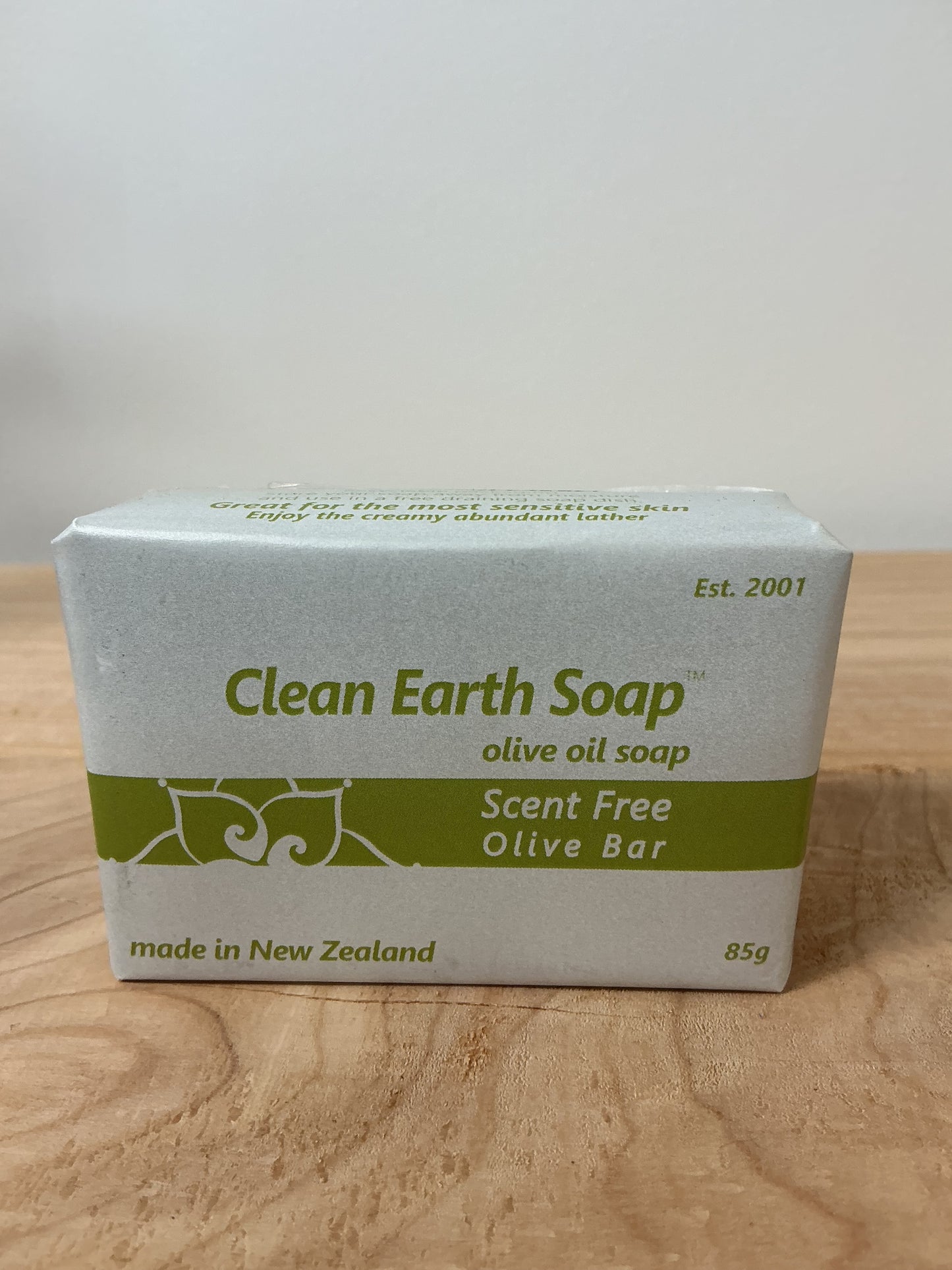 Clean Earth Soap Olive Oil Unscented