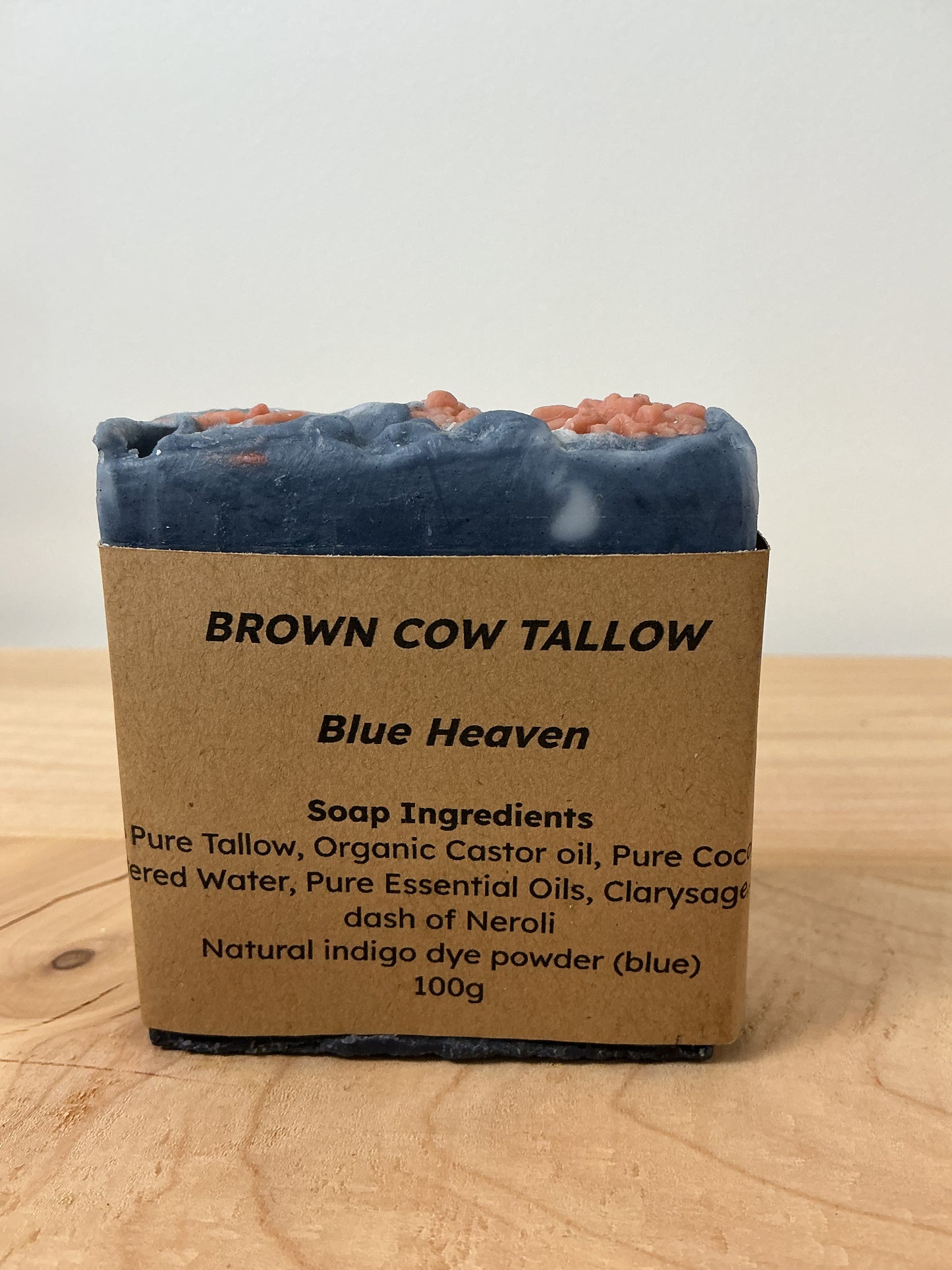 Brown Cow Tallow Soap Blue Heaven