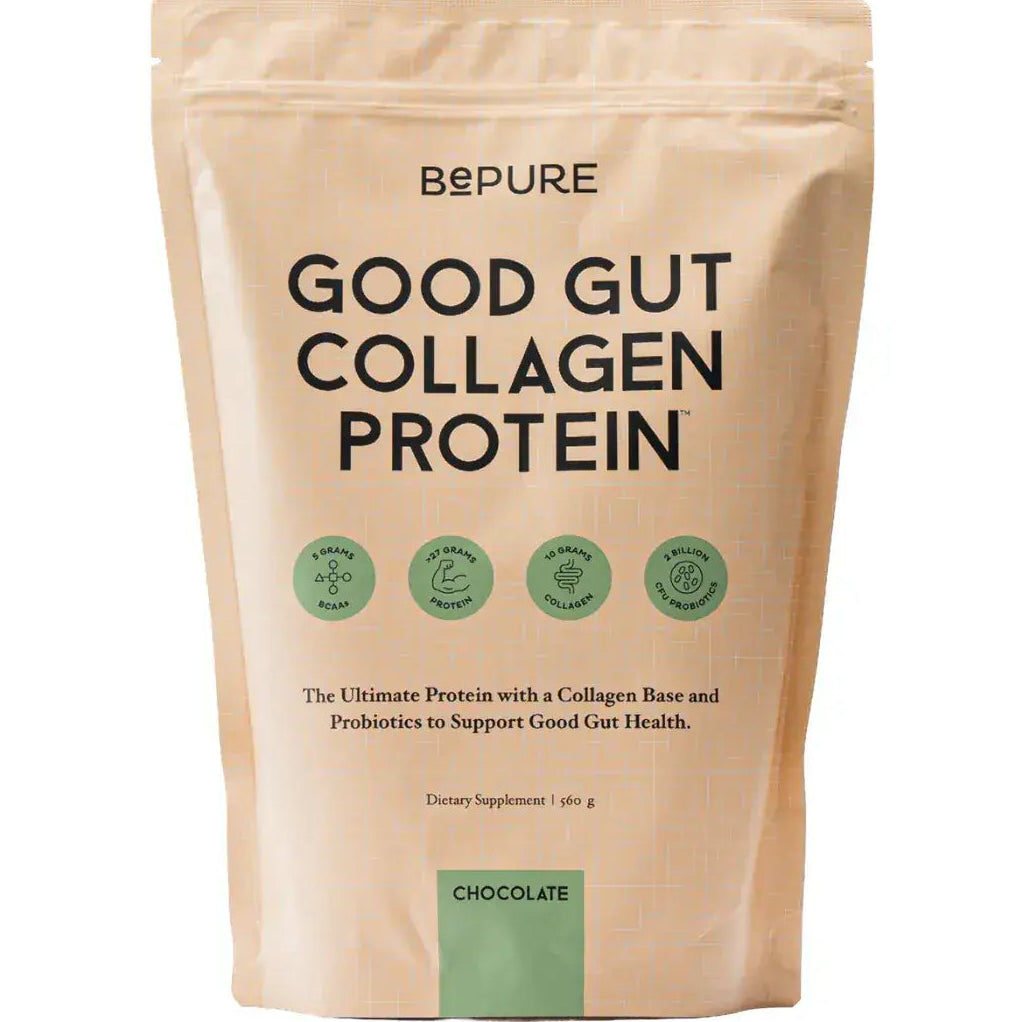 BePure Good Gut Collagen Protein - Chocolate