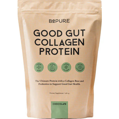 BePure Good Gut Collagen Protein - Chocolate