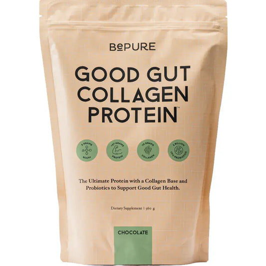 BePure Good Gut Collagen Protein - Chocolate