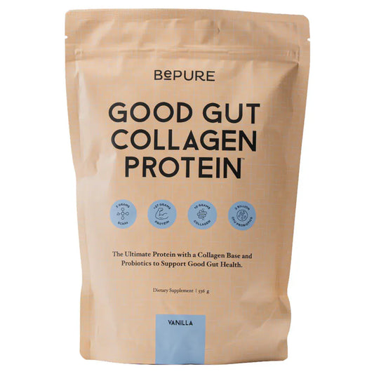 BePure Good Gut Collagen Protein - Vanilla