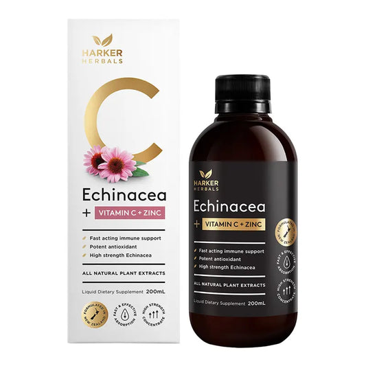 Harker Herbals Echinacea + Vitamin C & Zinc