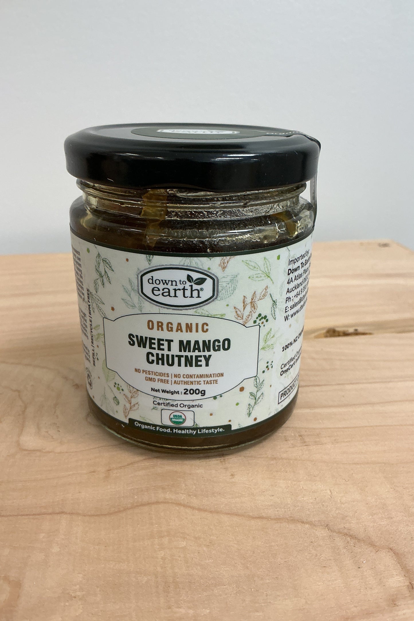 Down to Earth Sweet Mango Chutney