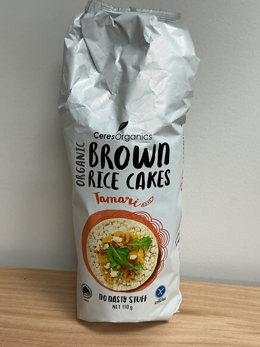 Ceres Brown Rice Cakes Tamari