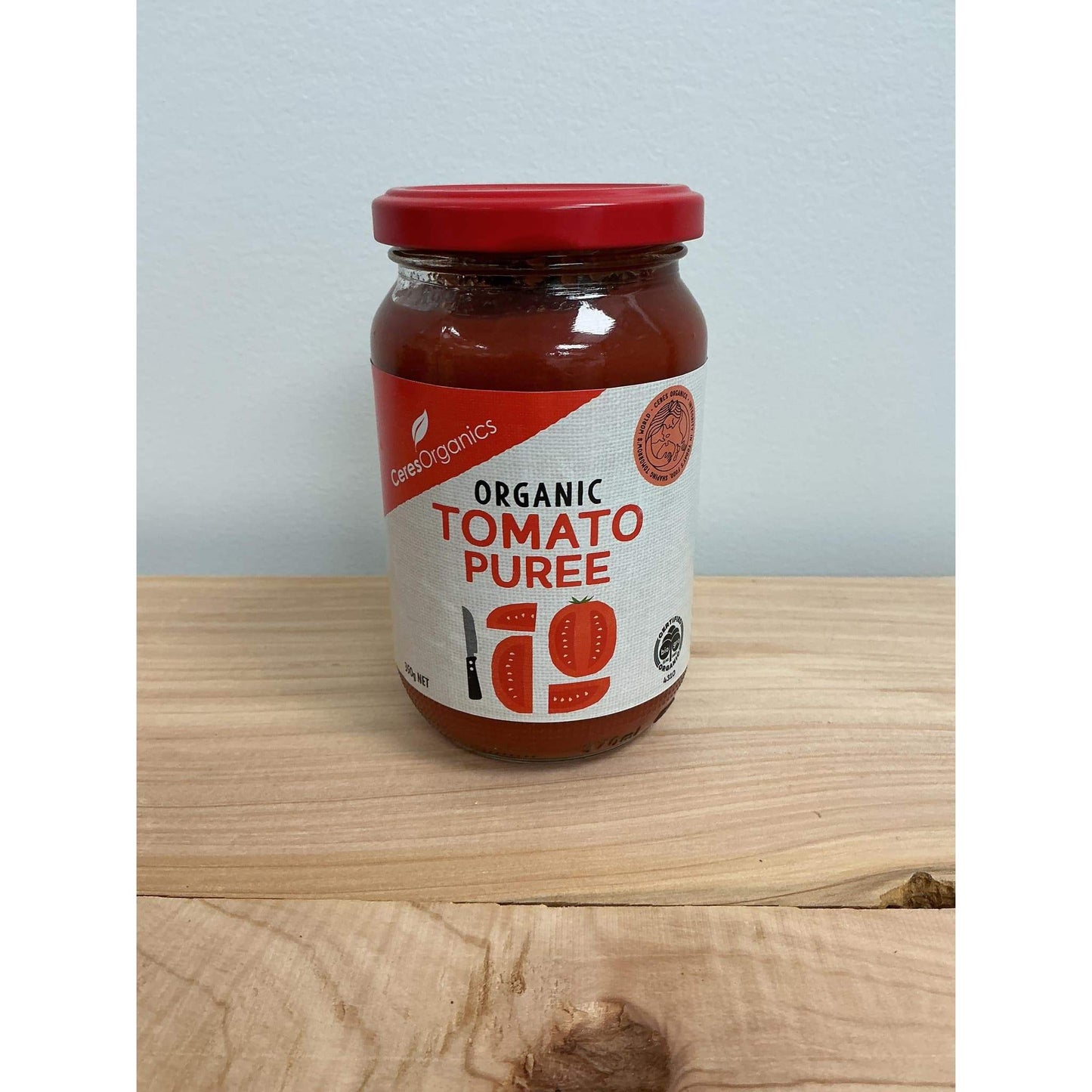 Ceres Organic Tomato Puree 350g