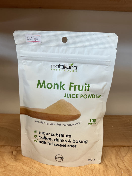 Matakana Monk Fruit Juice Powder