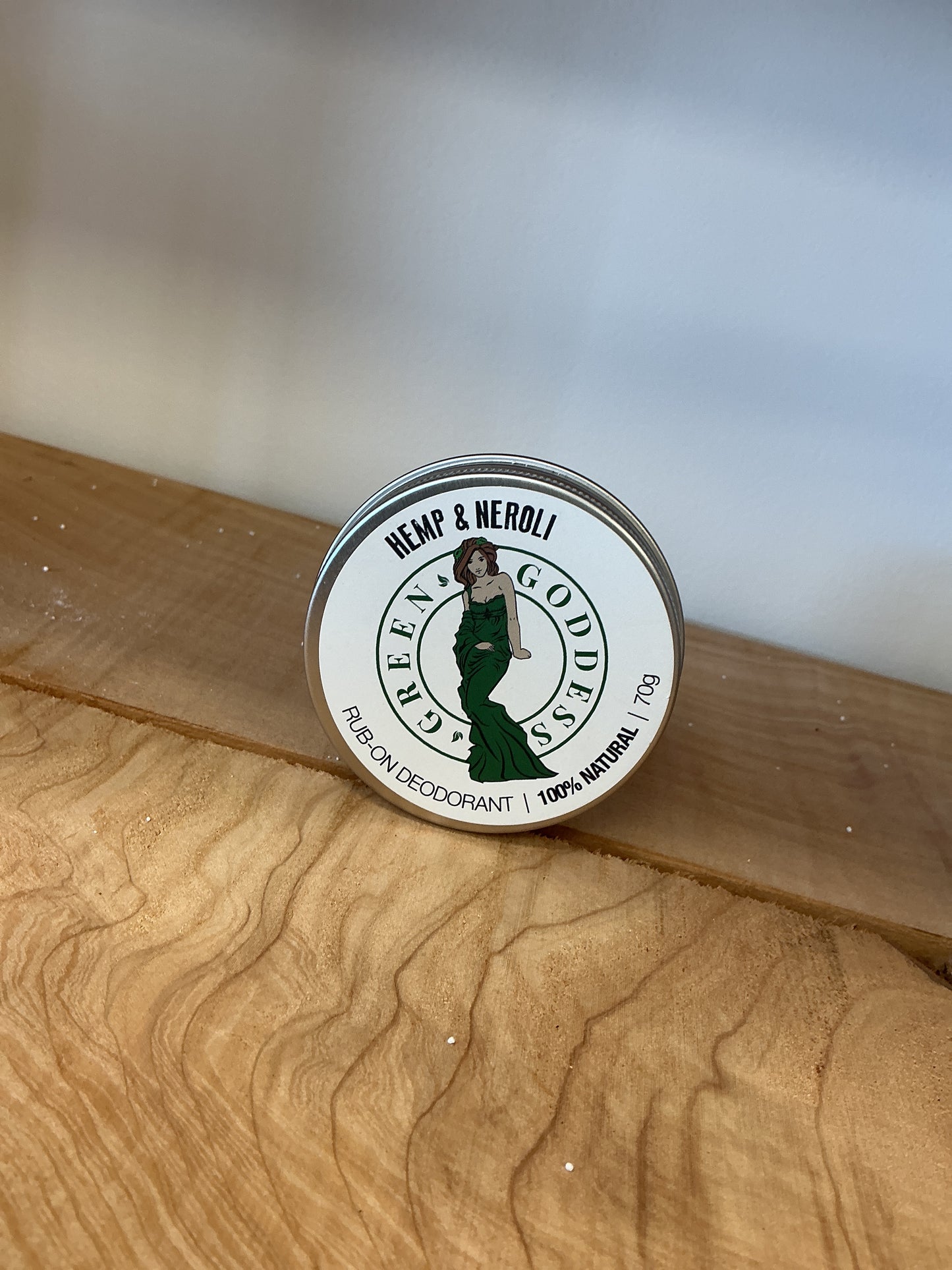 Green Goddess Rub on Deodorant Hemp & Neroli