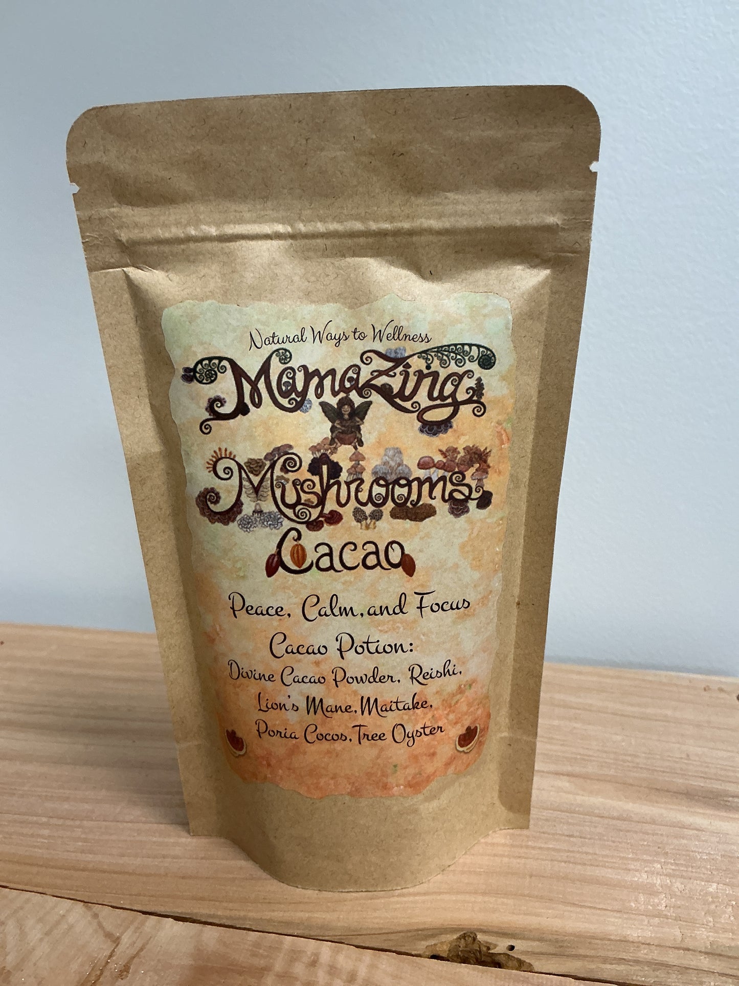 Mamazing Mushroom Cacao Peace Calm and Focusocus potion