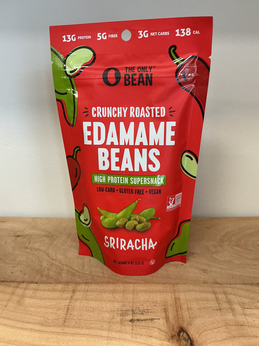 The Only Bean Edamame Bean Sriracha