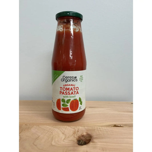 Ceres Tomato Passata with Basil 680g