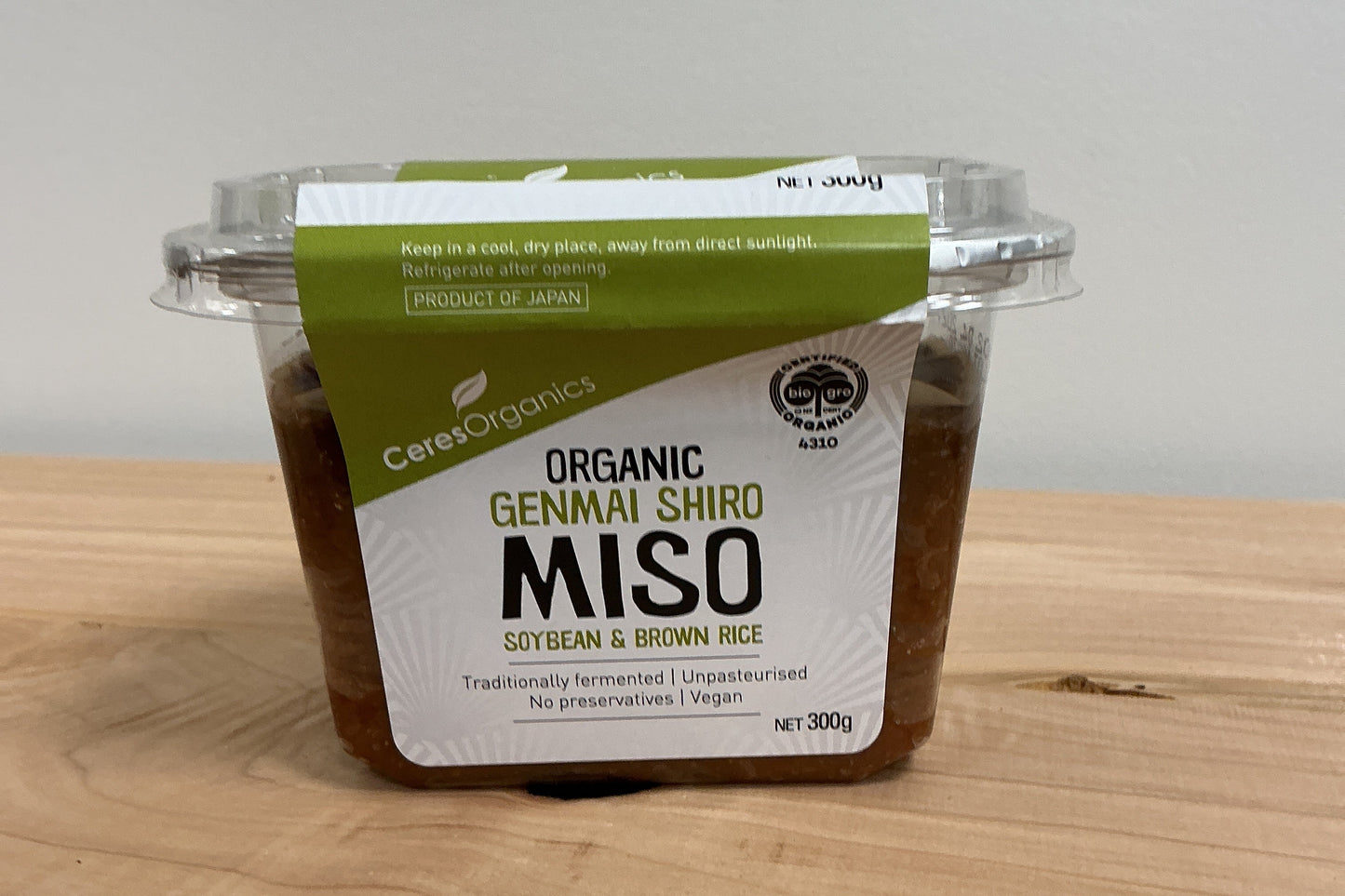 Ceres Genmai Shiro Miso Soybean & Brown Rice