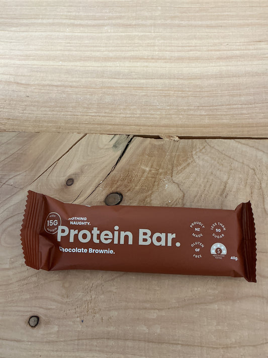 Nothing Naughty Protein Bar Chocolate Brownie