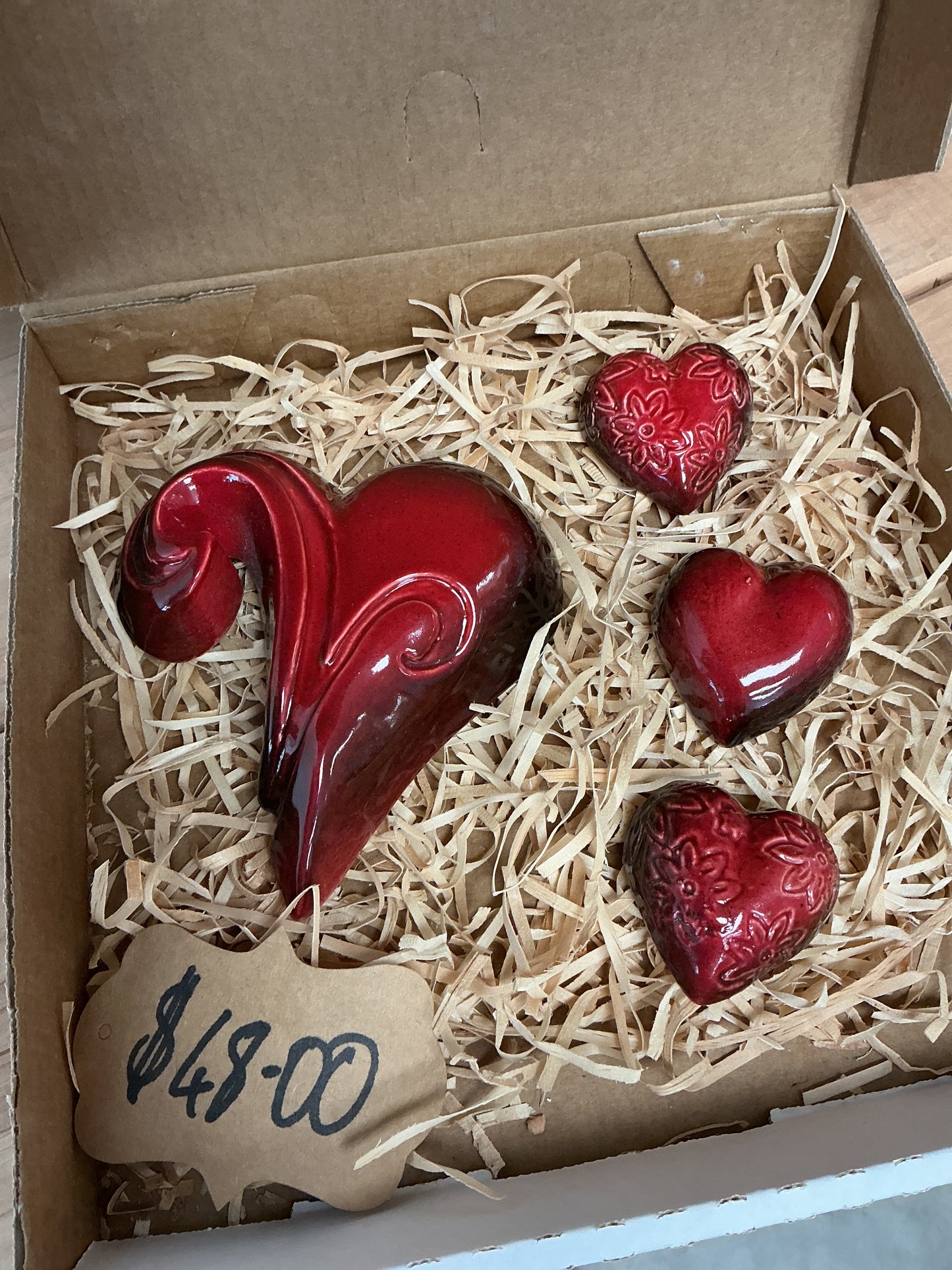 Four Red Hearts A