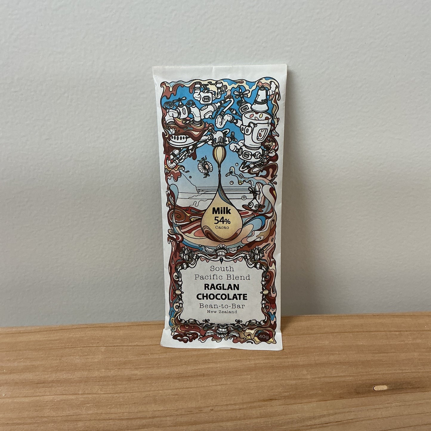 Raglan Chocolate Small Bar Milk 54% 40g