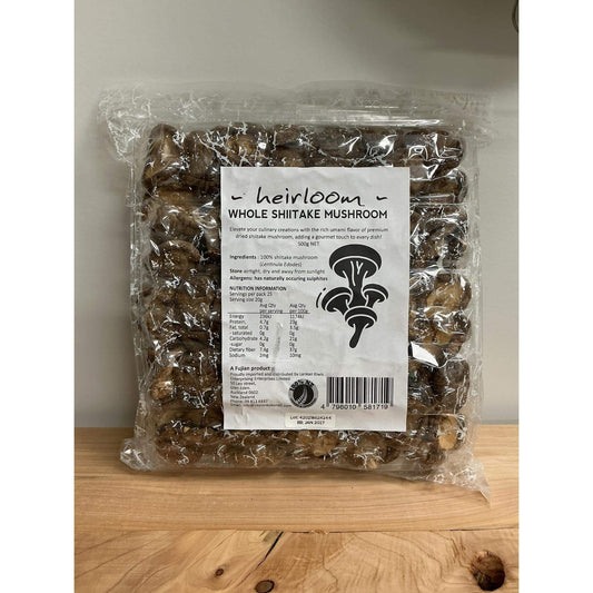 Heirloom Whole Shiitake Mushroom