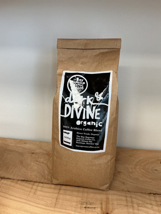 The Bay Espresso Dark & Divine Organic Arabica Coffee Blendcs