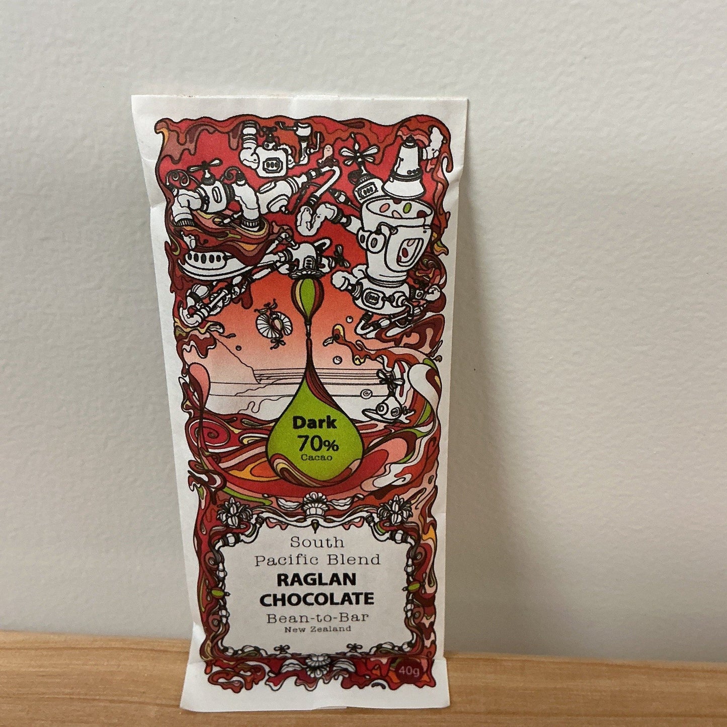 Raglan Chocolate Small Bar Dark 70% 40g