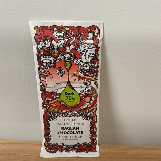 Raglan Chocolate Small Bar Dark 70% 40g
