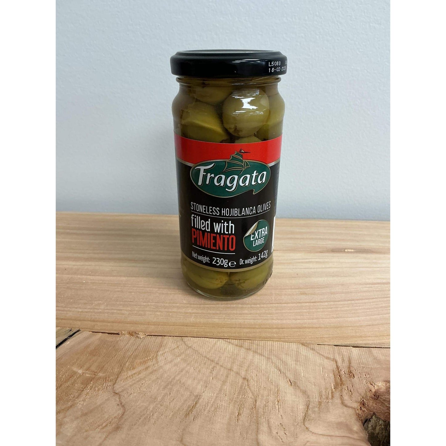 Fragata stoneless hojiblanca olives 230g