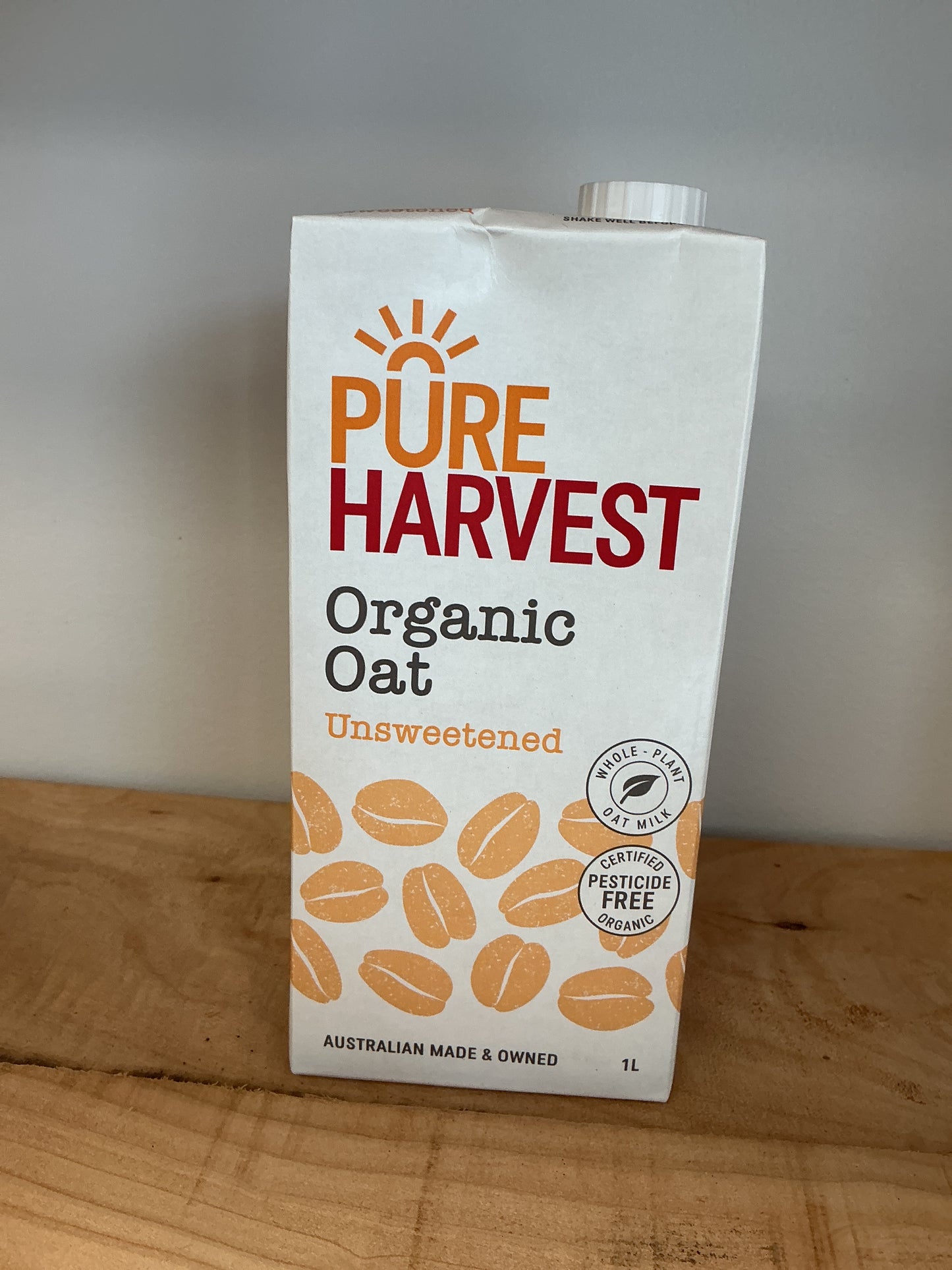 Pure Harvest Organic Oat Unsweetened