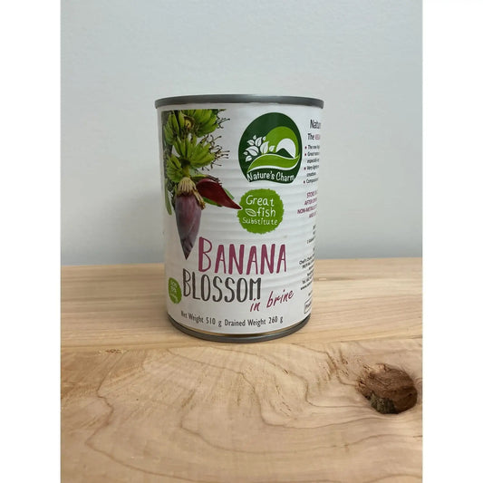 Natures Charm Banana Blossom in Brine 510g