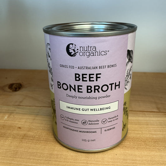 Nutra Organics Beef Bone Broth Adaptogenic Mushrooms