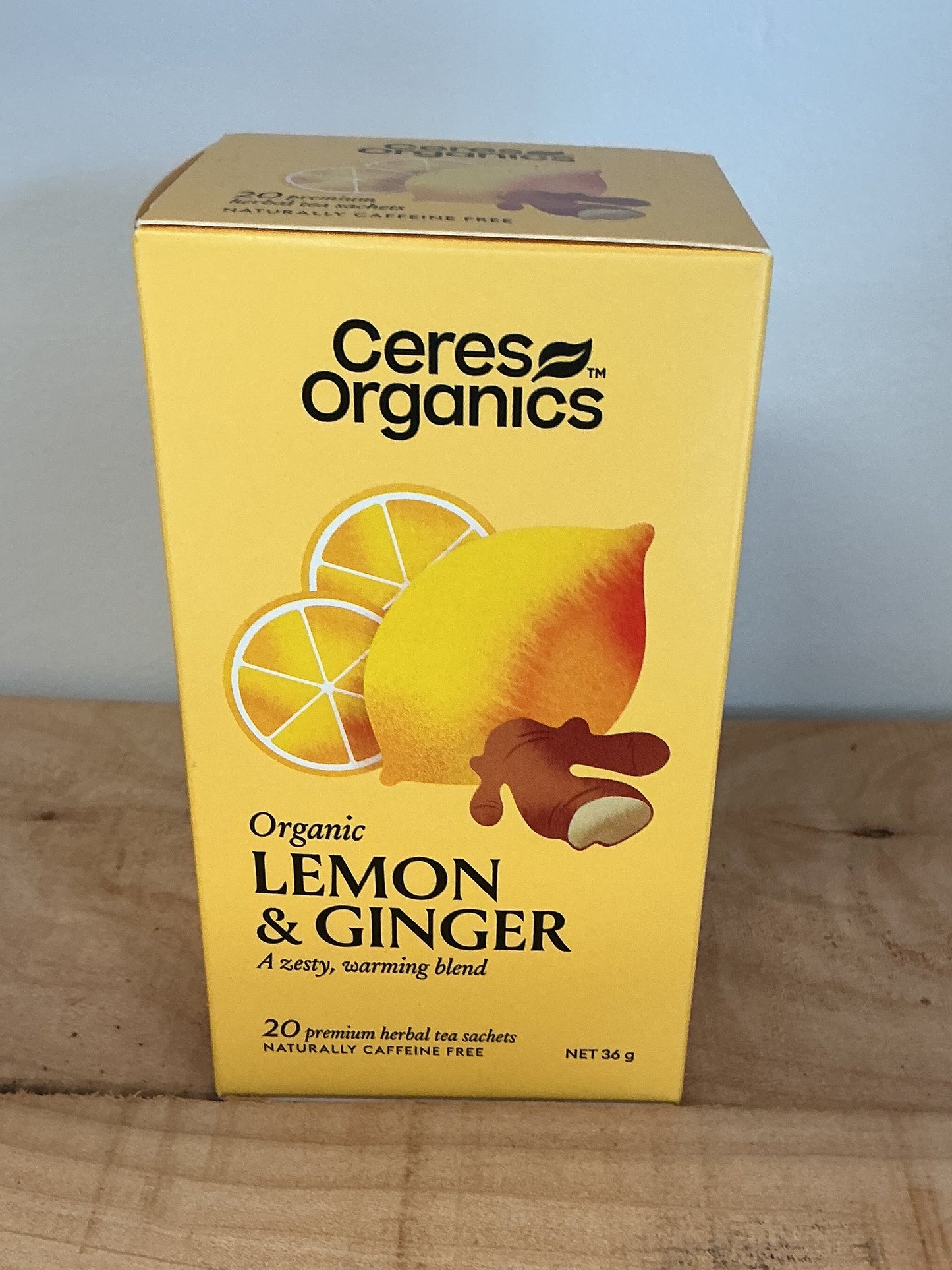 Ceres Organics Lemon and Ginger Tea
