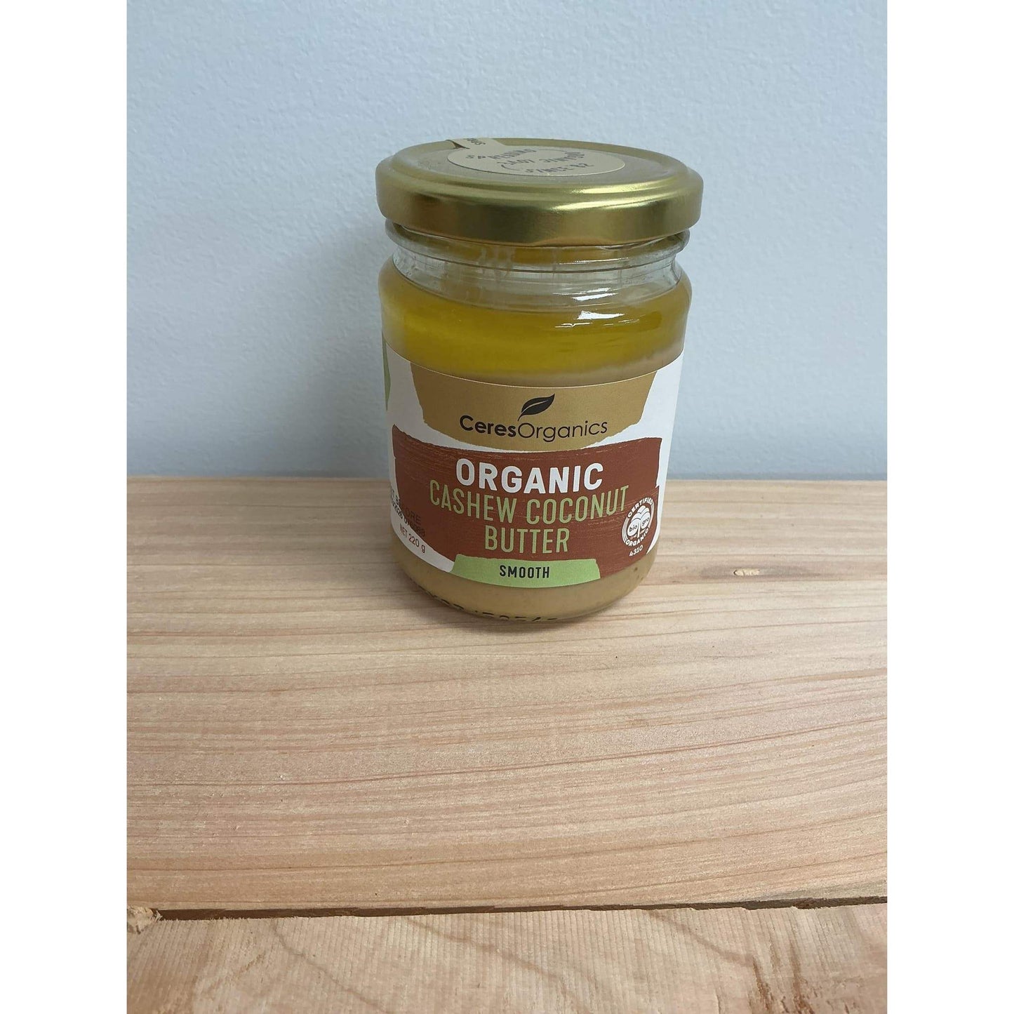 Ceres Organics Cashew Coconut Butter 220g
