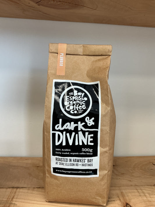 The Bay Espresso Dark & Divine Plunger 500g