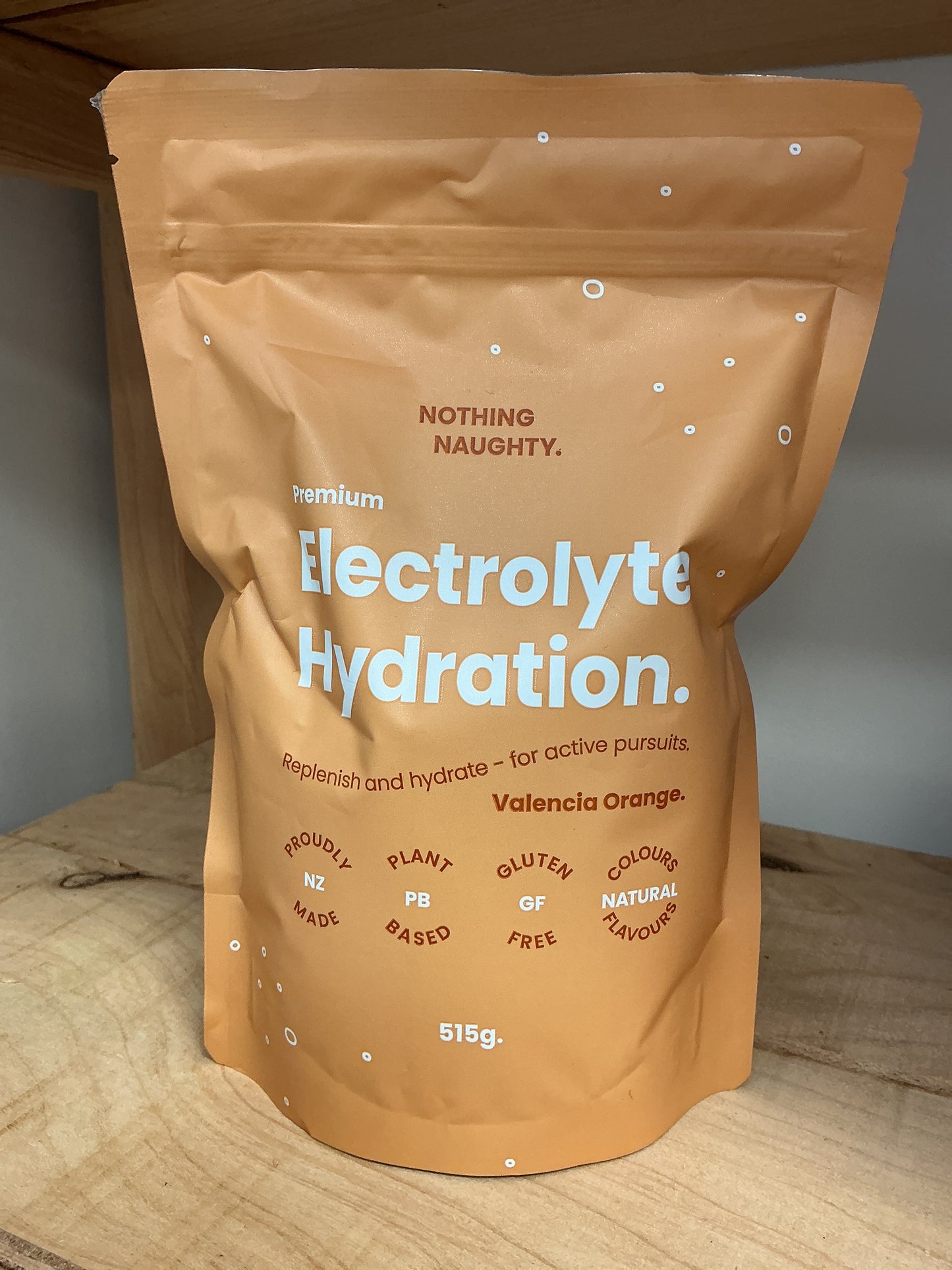 Nothing Naughty Electrolyte Hydration Valencia Orange