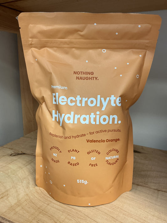 Nothing Naughty Electrolyte Hydration Valencia Orange