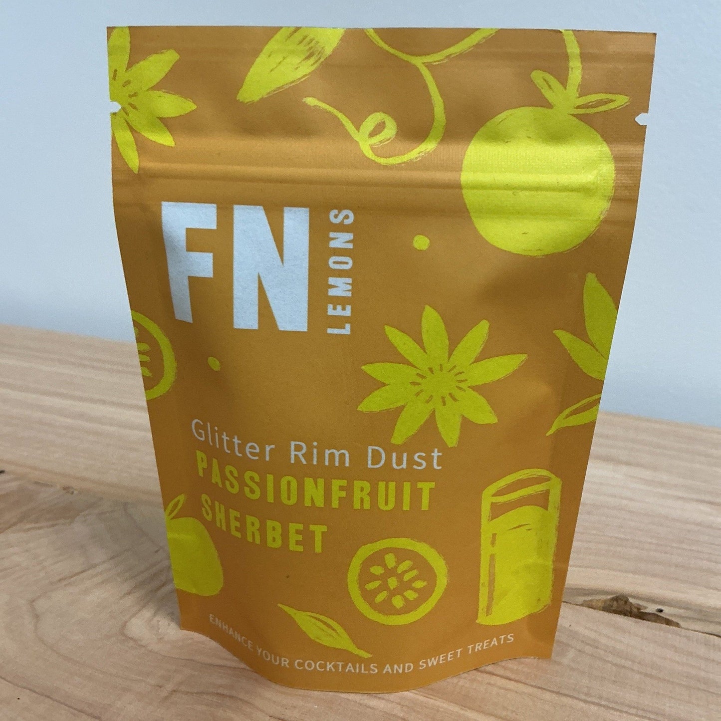FN Lemons Passionfruit Sherbet Glitter Rim Dust