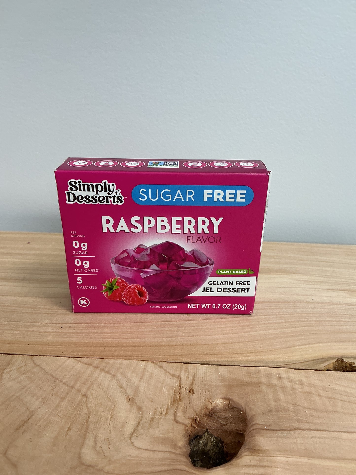 Simply Deserts Raspberry Flavoured Jelly Mix
