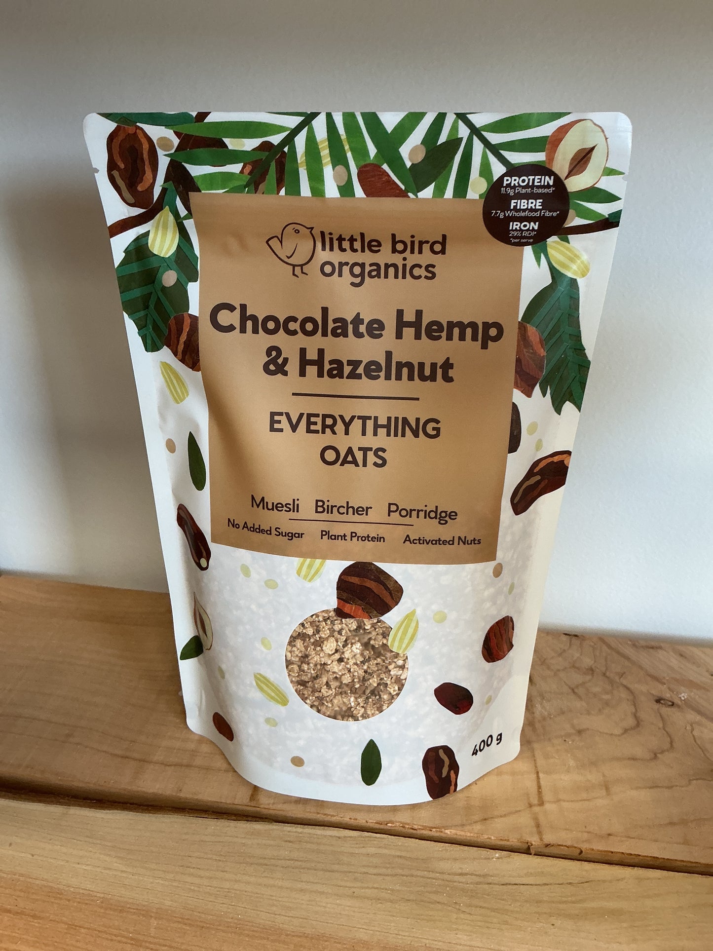 Little Bird Organics Chocolate Hemp & Hazelnut